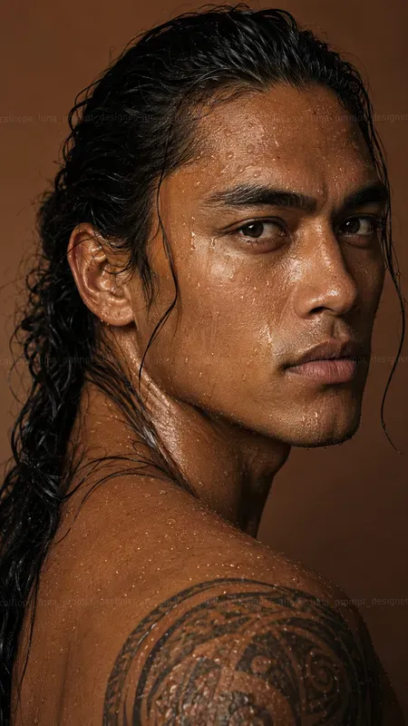 Beautiful Wet Look Portraits