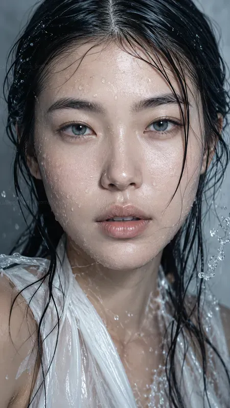 Beautiful Wet Look Portraits