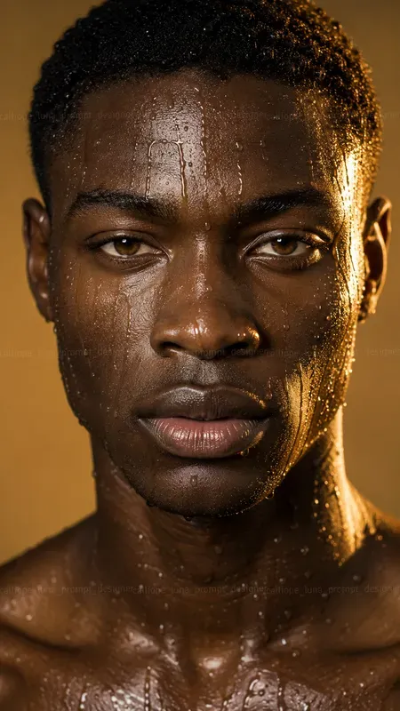 Beautiful Wet Look Portraits