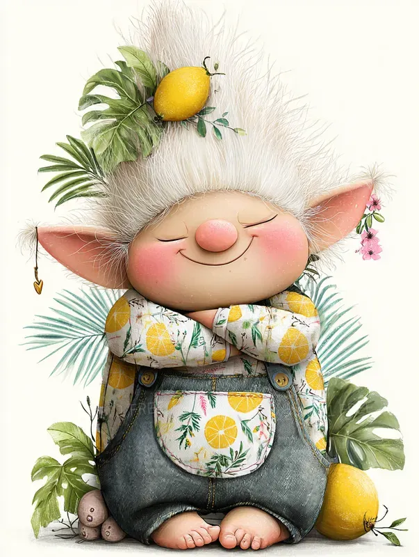 Lemon Breeze Character Junk Journals