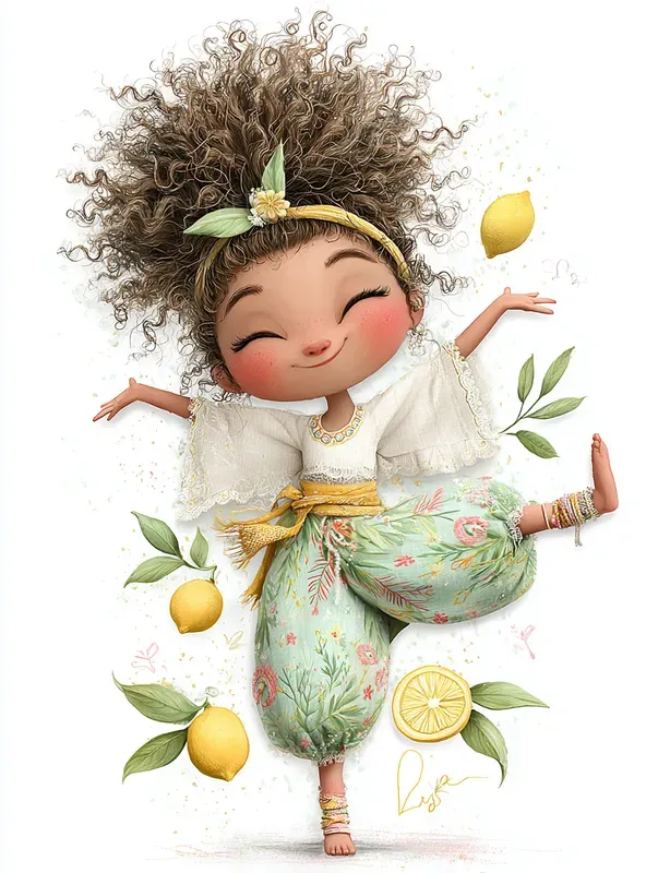 Lemon Breeze Character Junk Journals