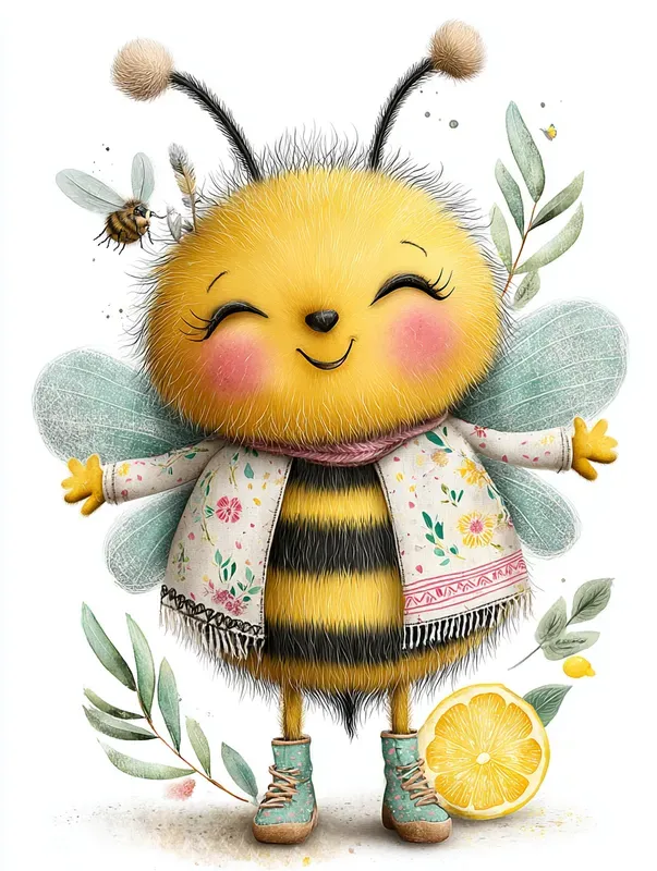 Lemon Breeze Character Junk Journals