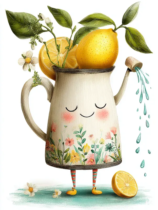 Lemon Breeze Character Junk Journals