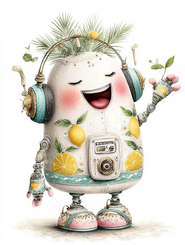 Lemon Breeze Character Junk Journals
