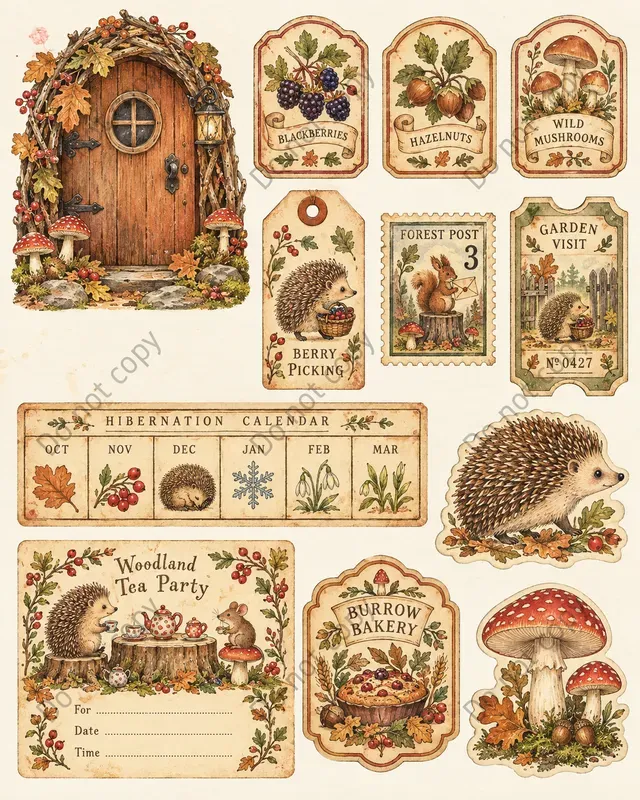 Woodland Hedgehog Ephemera