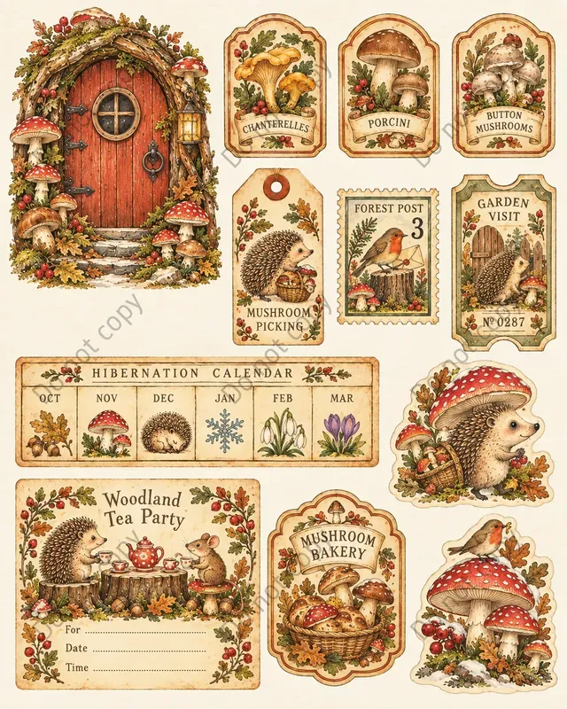 Woodland Hedgehog Ephemera