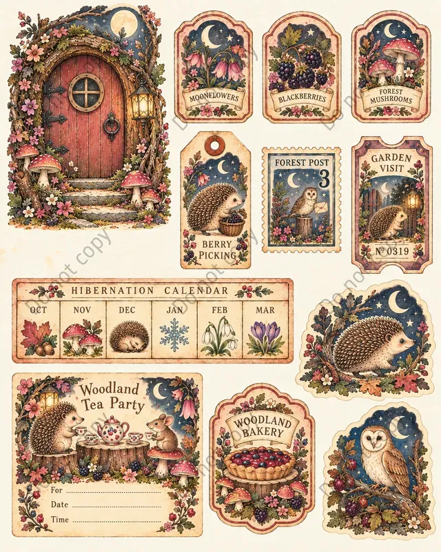 Woodland Hedgehog Ephemera