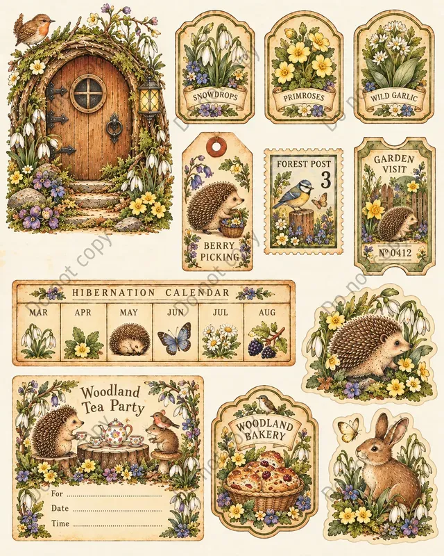 Woodland Hedgehog Ephemera
