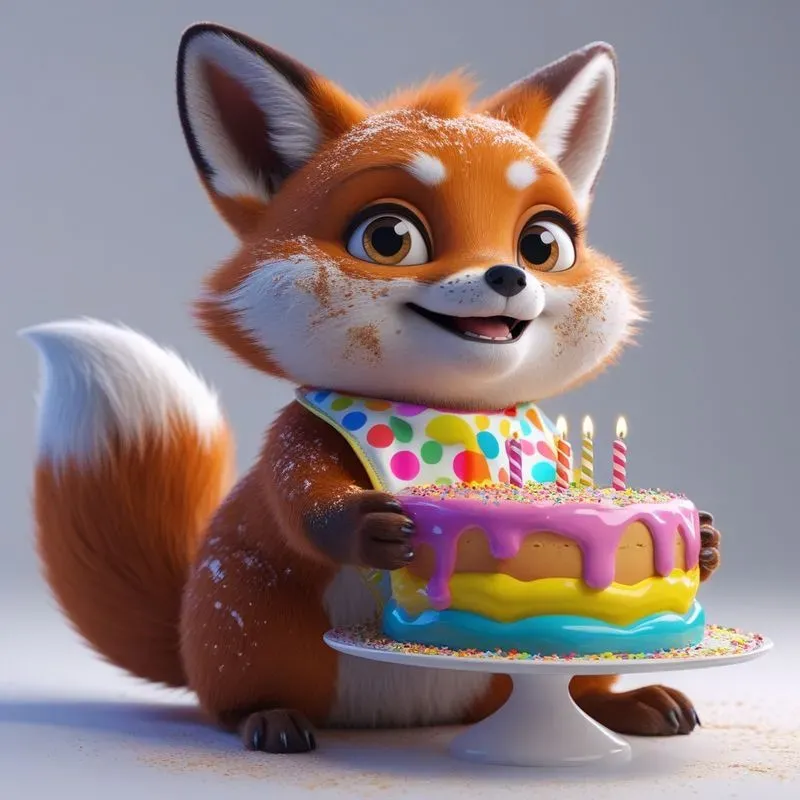 3D Cute Animals Sweet Tooth Crews