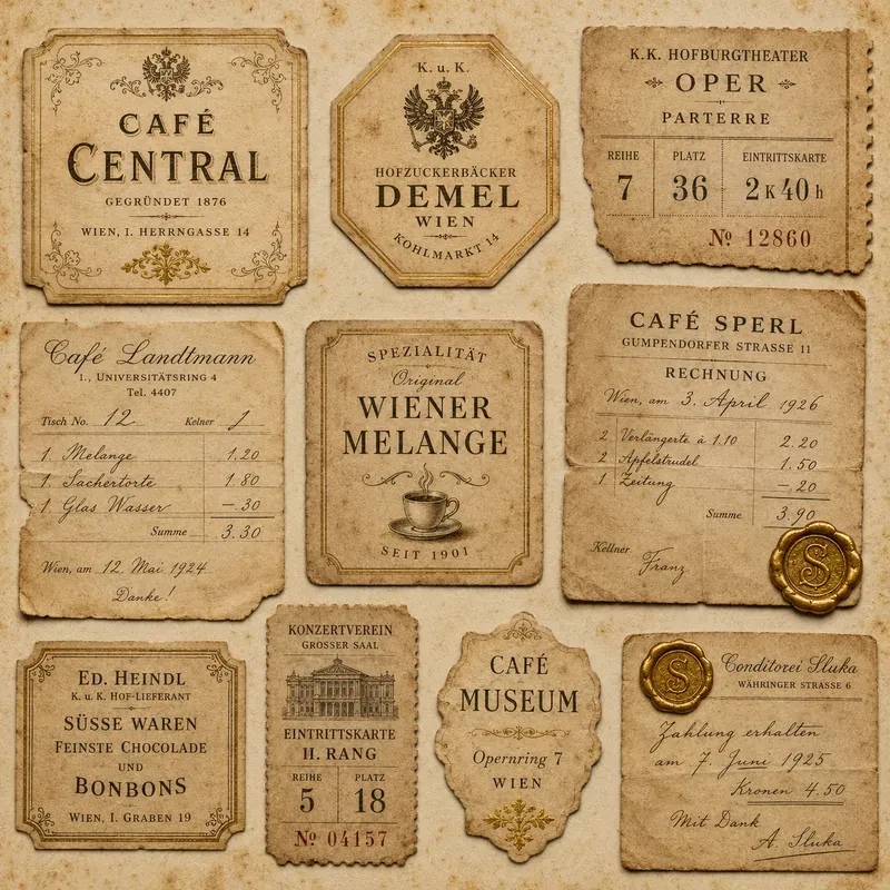 Vintage Ephemera Collage Sheet Kits