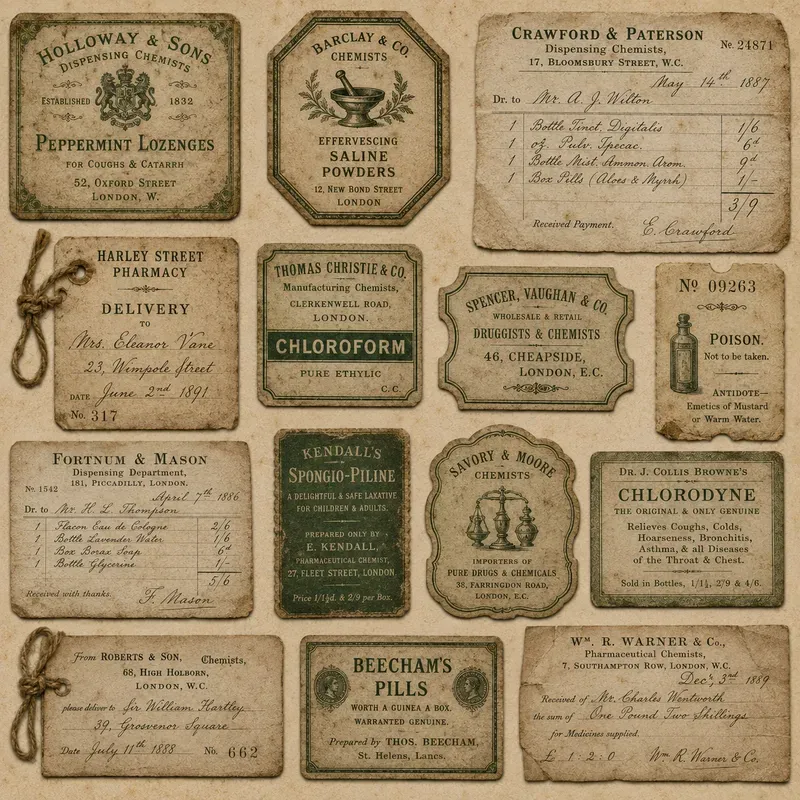 Vintage Ephemera Collage Sheet Kits