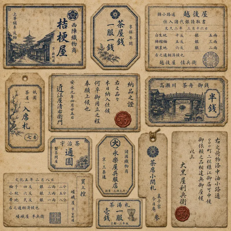 Vintage Ephemera Collage Sheet Kits