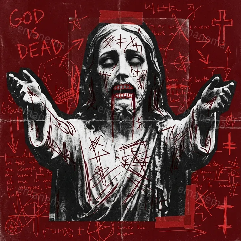 Haunting Dark Mixed Media Posters