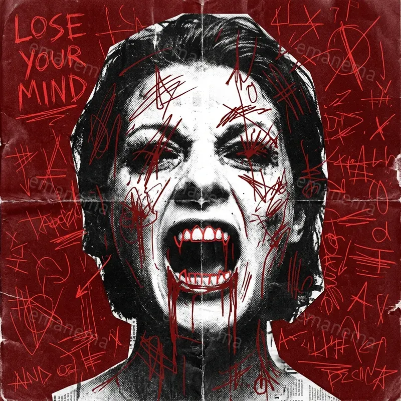 Haunting Dark Mixed Media Posters