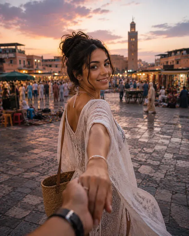 Viral Girl Influencer Follow Me Photos