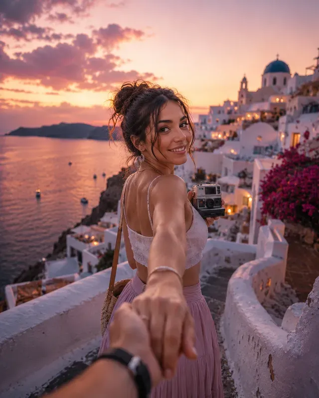 Viral Girl Influencer Follow Me Photos