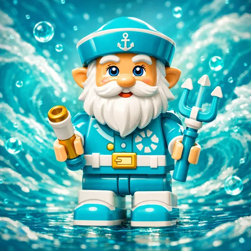 Colorful Lego Fantasy Guardians