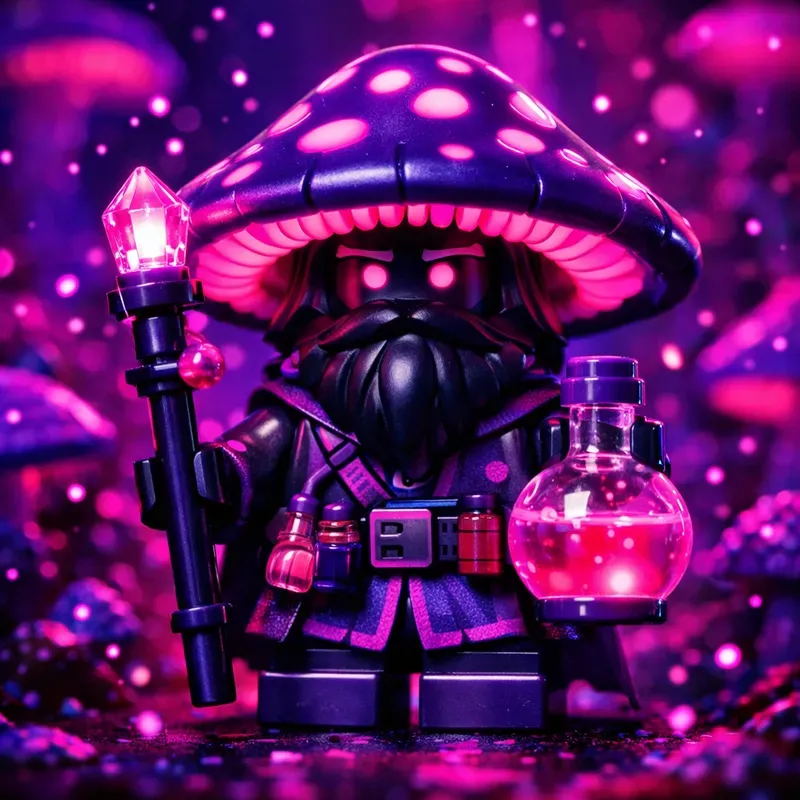 Colorful Lego Fantasy Guardians