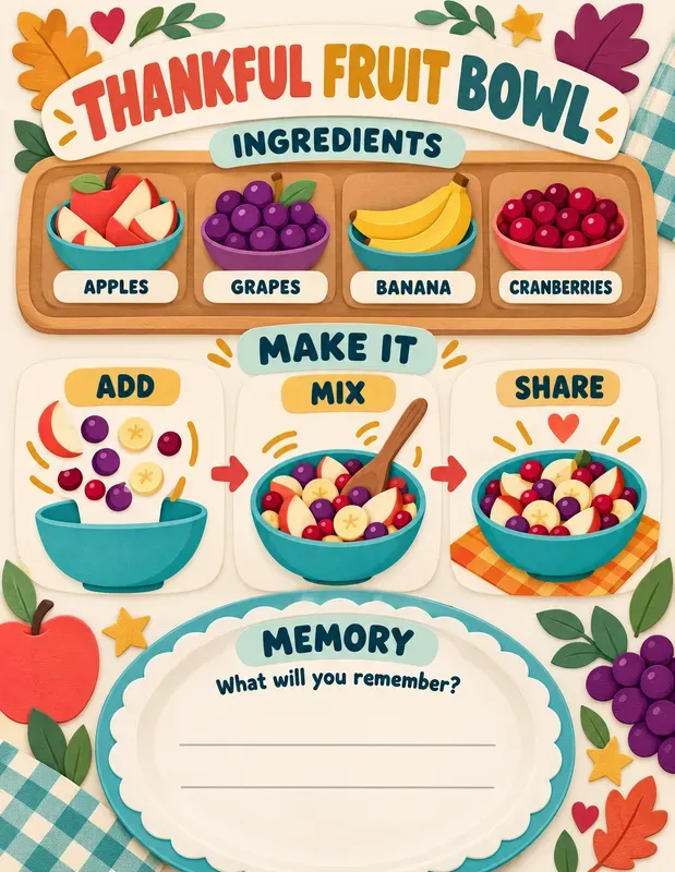 Family Thanksgiving Recipe Pages