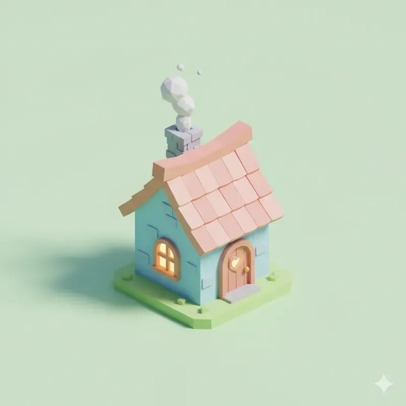 Premium Cute Isometric 3D Icons