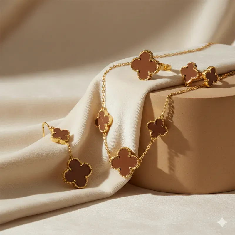 Luxury Jewelry Product Showcase Images