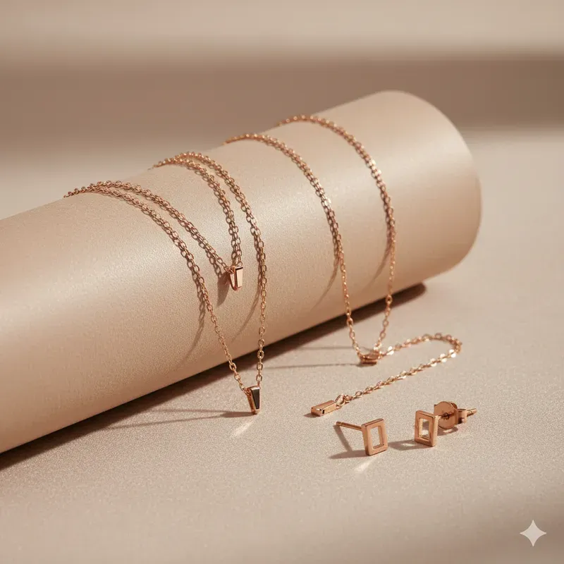 Luxury Jewelry Product Showcase Images