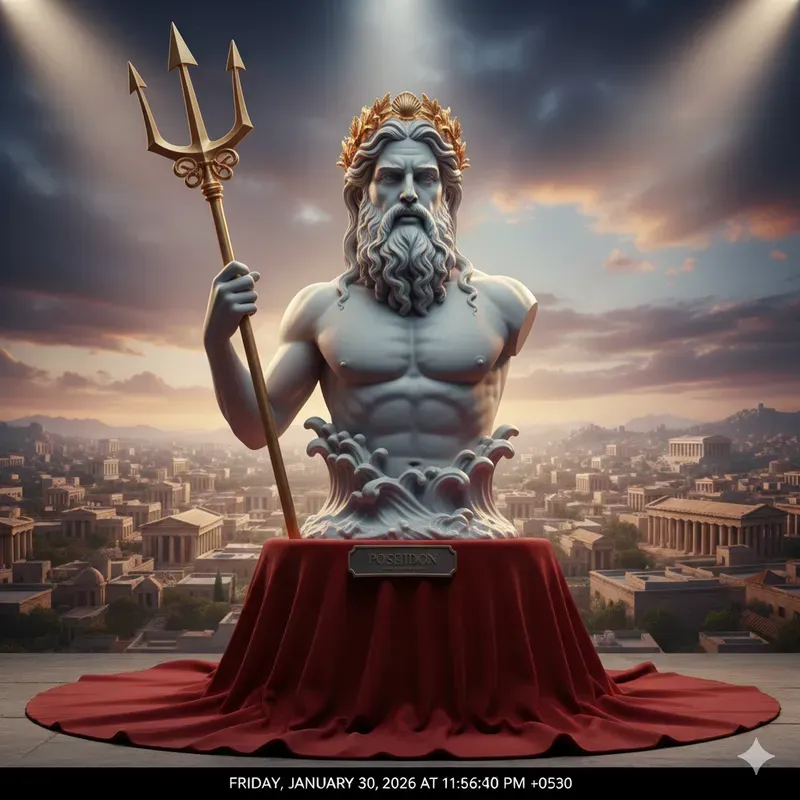 Divine Marble Greek God Sculptures