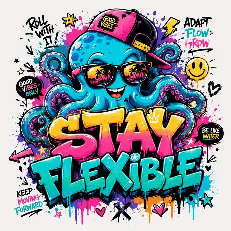 Vibrant Graffiti Tshirt Creators