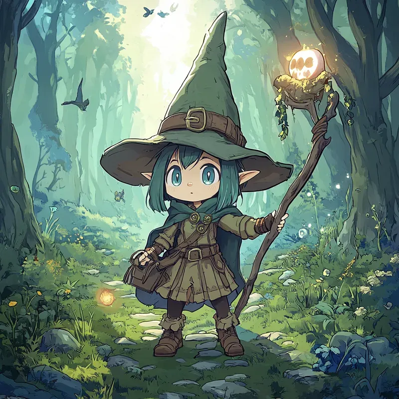 Fantasy Style Dnd Mmo Cartoon Game Art