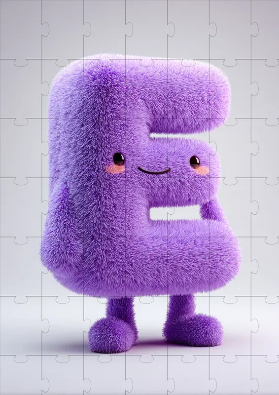 Playful Letter Character Portraits