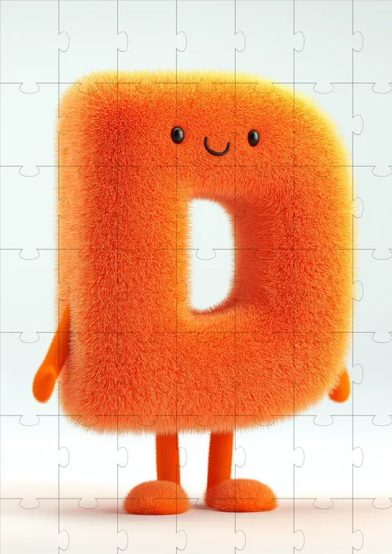 Playful Letter Character Portraits