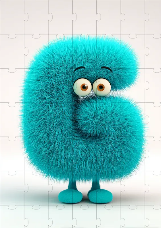Playful Letter Character Portraits