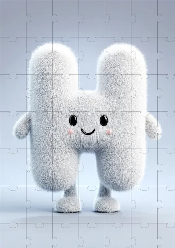 Playful Letter Character Portraits