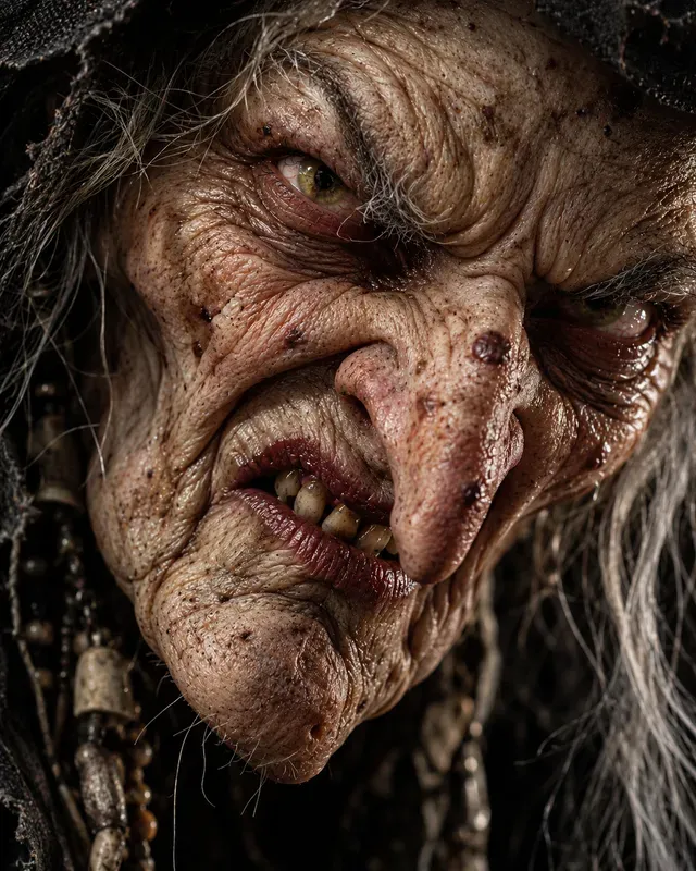 Grotesque Hyperreal Monster Faces