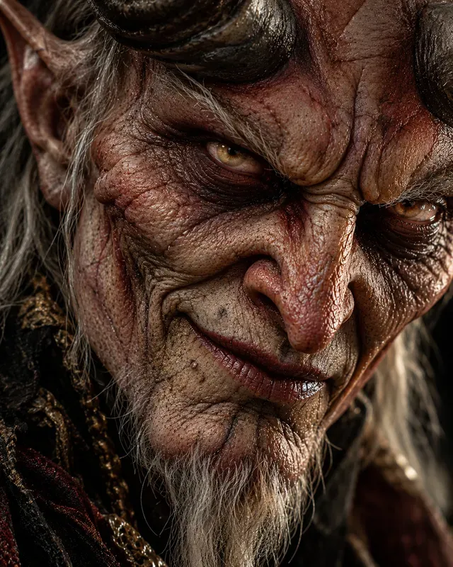 Grotesque Hyperreal Monster Faces