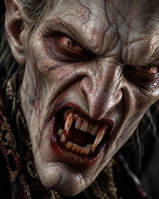 Grotesque Hyperreal Monster Faces