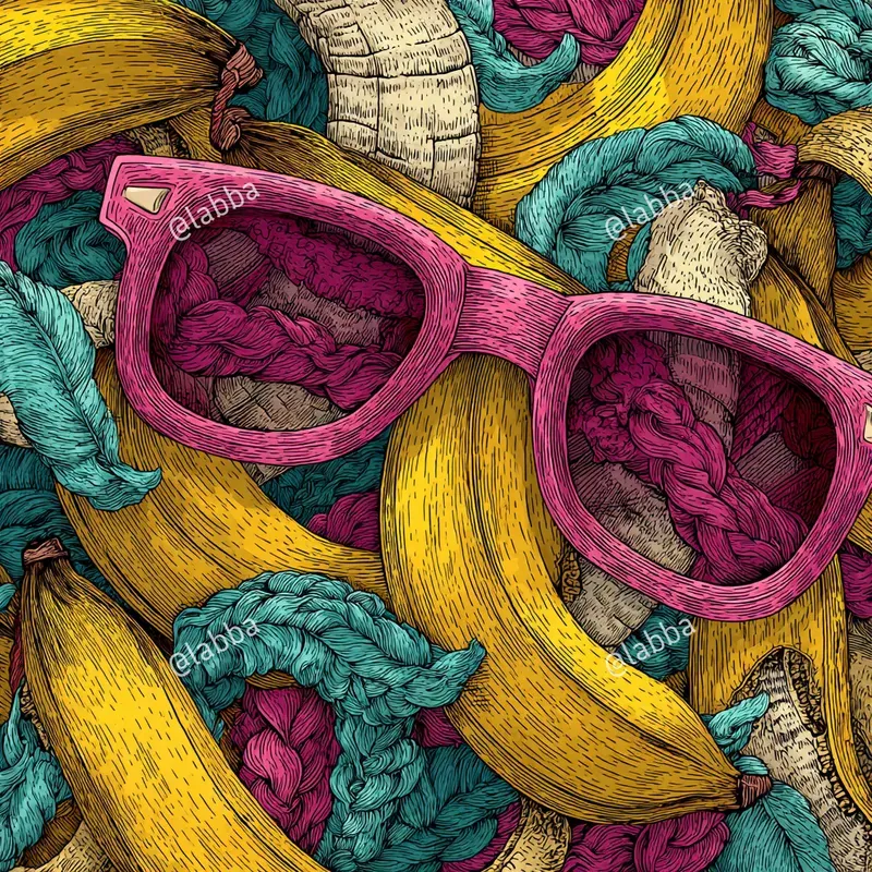 Funky Interwoven Thread Patterns