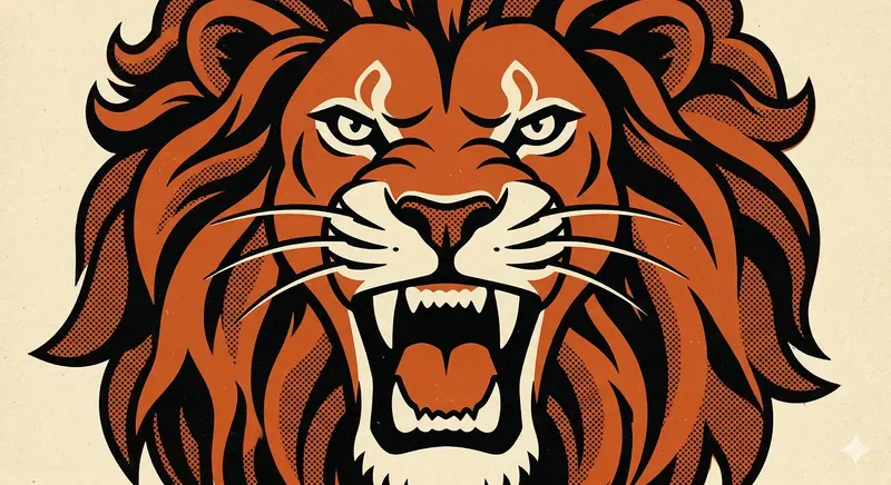 Halftone Comic Style