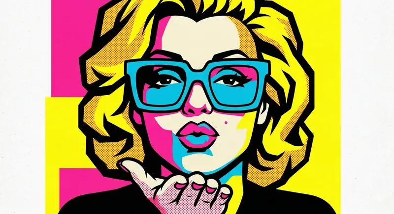 Halftone Comic Style