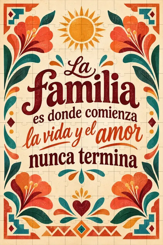 Spanish Latino Quote Wall Art