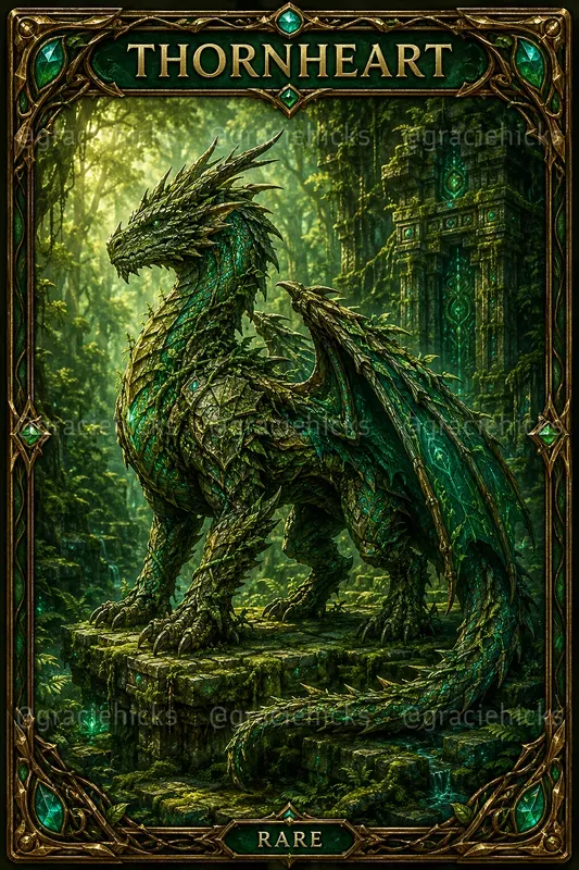 Mythic Dragon Trading Card Studios