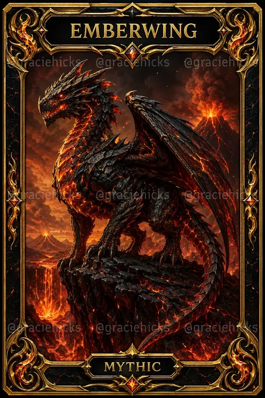 Mythic Dragon Trading Card Studios