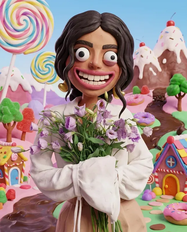 Absurd Aardman Plasticine Portraits