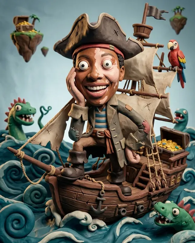 Absurd Aardman Plasticine Portraits