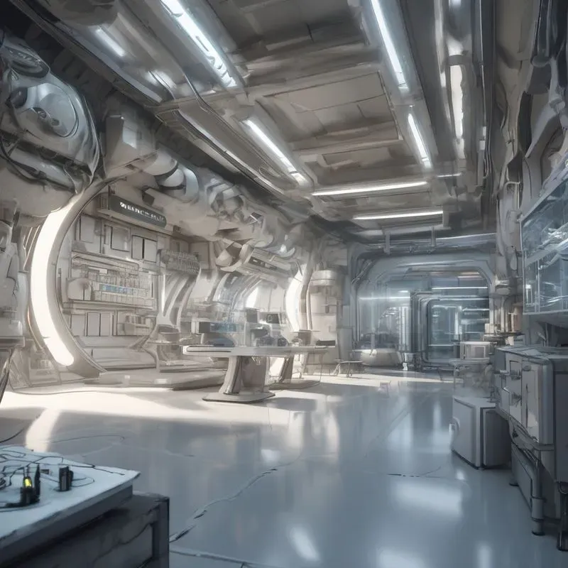 3D Arcane Engineering Interiors