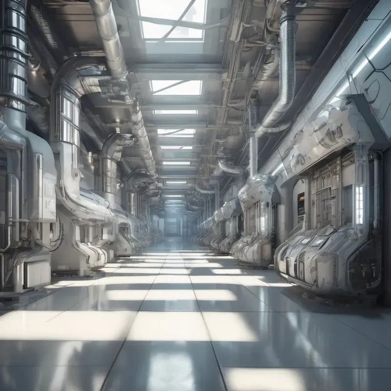3D Arcane Engineering Interiors
