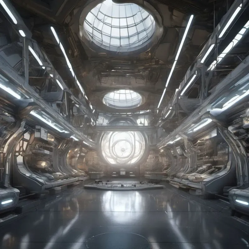 3D Arcane Engineering Interiors