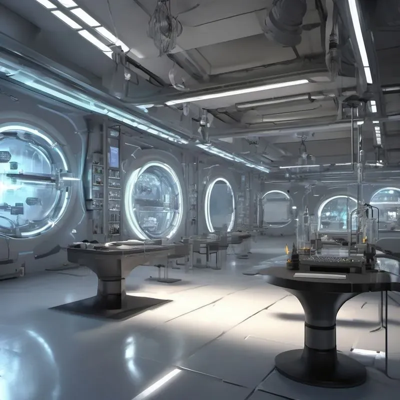 3D Arcane Engineering Interiors