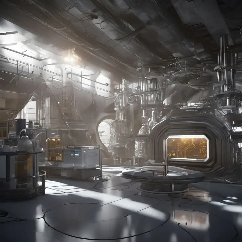 3D Arcane Engineering Interiors