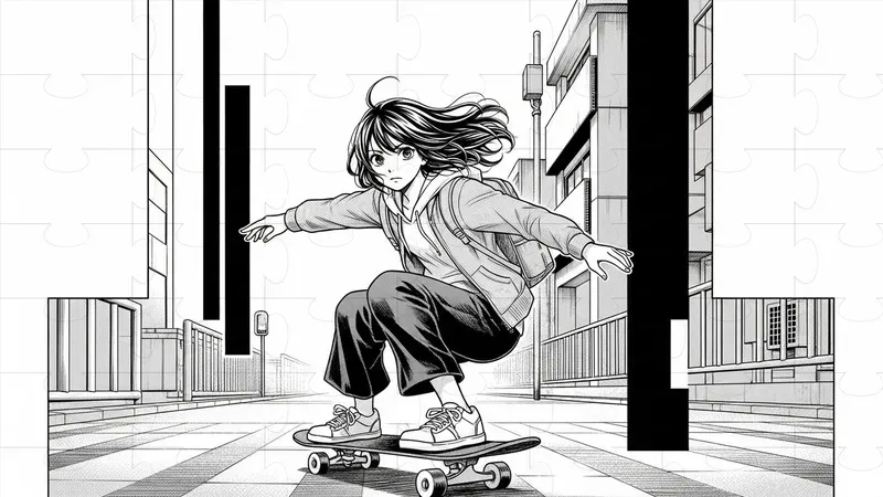 Classic Manga Portraits And Scenes